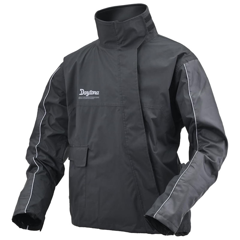デイトナ DAYTONA DR-001 ハイパフォーマンスレインウエア ジャケット ブラック 48237 48239 48249 48251 48253 M～2XLサイズ