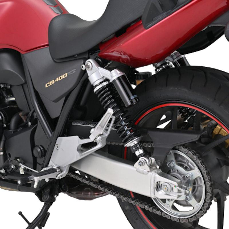デイトナ DAYTONA 48810 アジャスタブルリアショック シルバーボディ/ブラックスプリング ホンダ CB400SF CB400SB