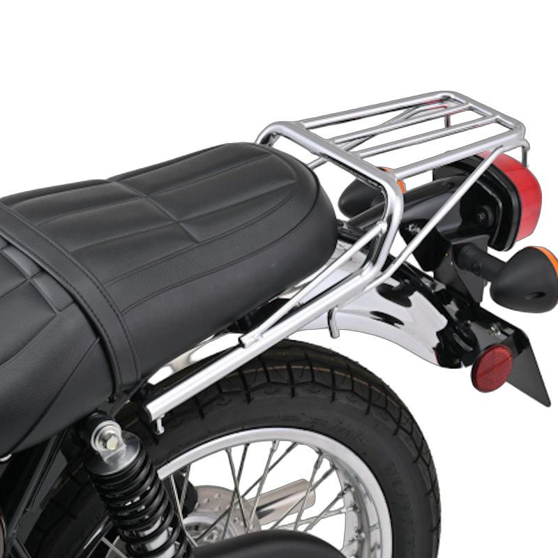 デイトナ DAYTONA 61040 クラシックキャリア クロームメッキ 5Kg 長さ200×幅（前）195×幅（後）135mm カワサキ W230/MEGURO S1