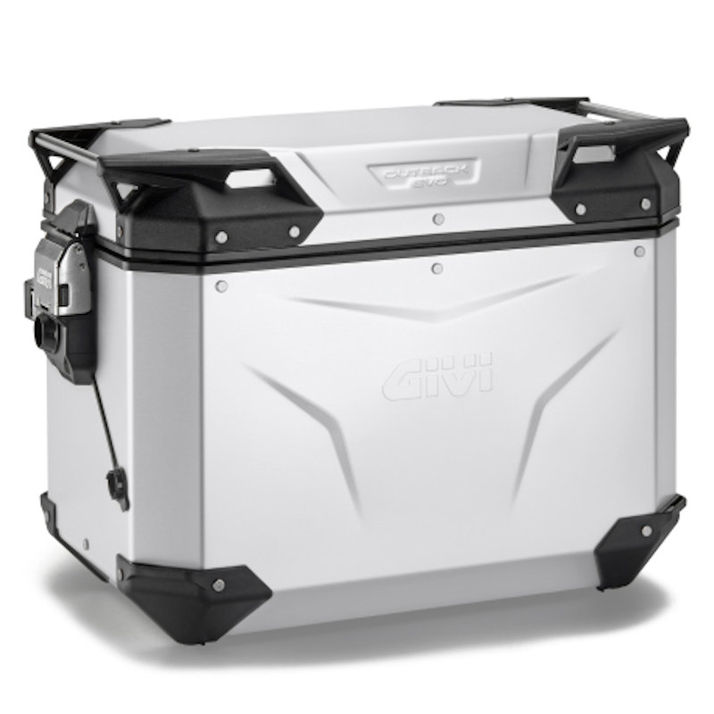 デイトナ DAYTONA 63484 GIVI OBKEV48AAR アルマイト仕上げ / 右 48L 奥行557&times;幅326&times;高さ393mm 6.2Kg｜モトキチ