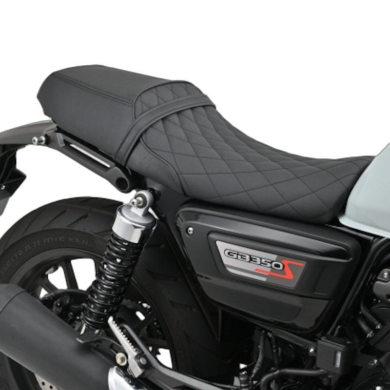 デイトナ DAYTONA 65989 カスタムシート TYPE-CAFE シートベース付き ダイヤ/ブラック ホンダ GB350S｜モトキチ 31,103円