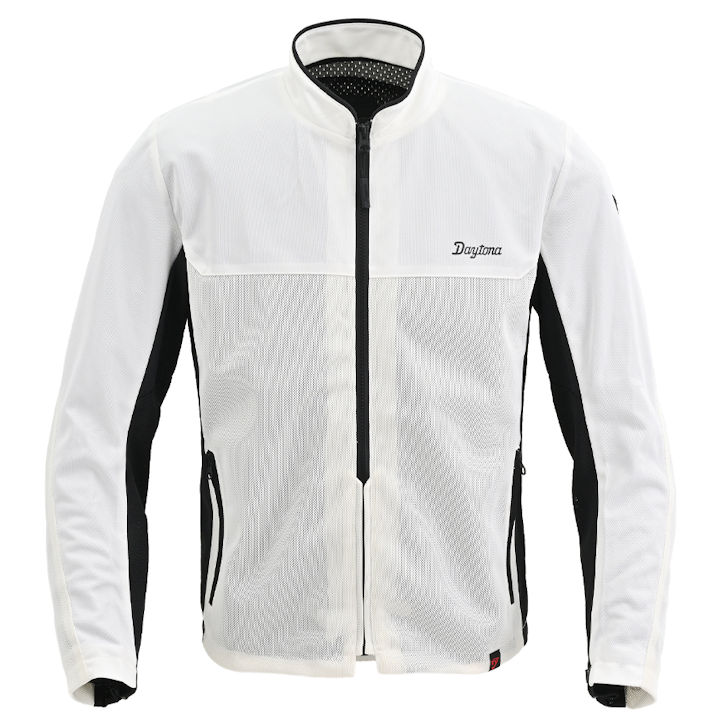 デイトナ DAYTONA DJ-032 アクティブメッシュライダース ホワイト S～2XLサイズ 64820 64821 64822 64823 64824 肩肘背中：プロテクター｜モトキチ