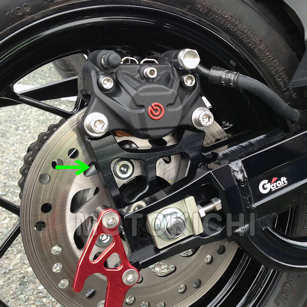 楽天市場】シフトアップ SHIFT UP リア キャリパーサポート (brembo) シルバー ブラック モンキー 205187-03  205187-06 : モトキチ