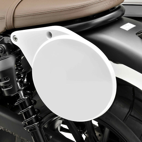 HONDA純正 08F71-K3S-JA0 リアサイドカバー 左側 ホワイト HONDA CL250 CL500