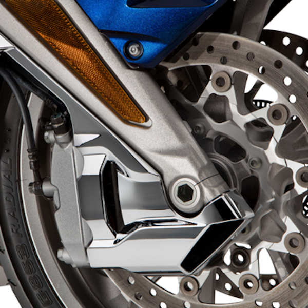ホンダ純正 08F73-MKC-A00 フロントキャリパーカバー クロムメッキ HONDA ゴールドウイング GOLDWING SC79