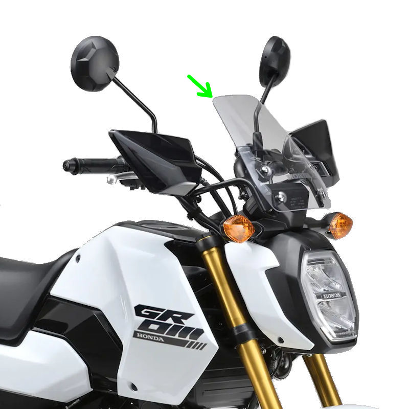 楽天市場】ホンダ純正 08P71-K26-M50 ナックルバイザー GROM