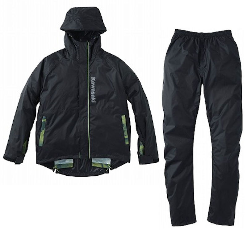 モモキング　レインコート 黒 2XL 7点 ブラック モヘヤウール レインコート | PRADA