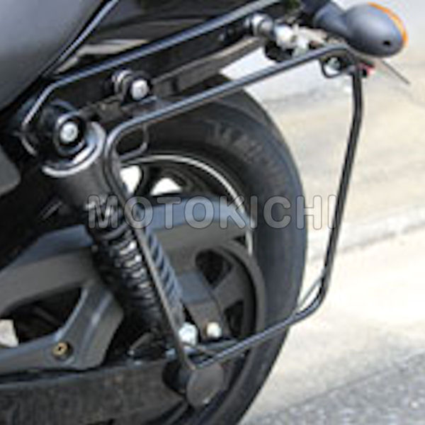 キジマ KIJIMA HD-08069 サドルバッグサポート 左側 ブラック ハーレー STREET750 15〜16年 XG750