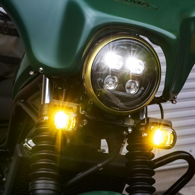 キジマ Kijima 205-6161Y フォグランプキット LED イエロー ホンダ レブル250 S エディション