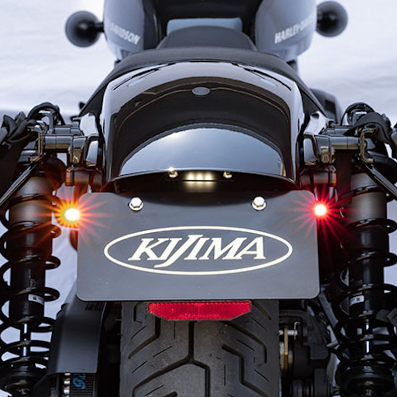 キジマ KIJIMA HD-013918 Nano テール＆ウインカーコンビランプ ＋ ウインカーホ&minus;ルカバー ハーレーダビッドソン ナイトスター RH975｜モトキチ