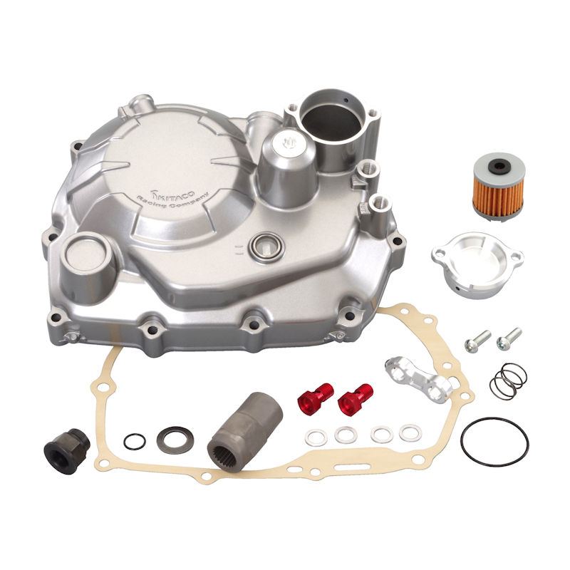 キタコ KITACO 307-1432210 クラッチカバーキット シルバー ホンダ グロム GROM|モトキチ