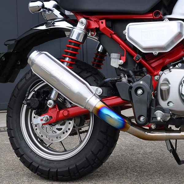 モリワキ 01810-D31R2-01 フルエキマフラー MONSTER HG-Ti モナカ Honda Monkey125 2018-2021年｜モトキチ 44,402円