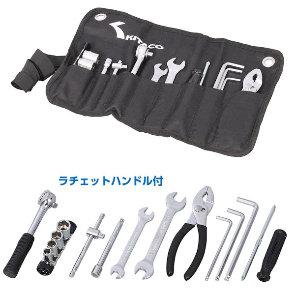 楽天市場】バイク用車載工具セット 16ピース STRAIGHT/10-8194