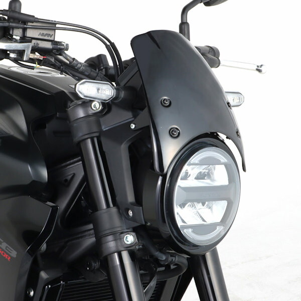 楽天市場】キタコ 670-1850100 エアロバイザー スモーク CB250R