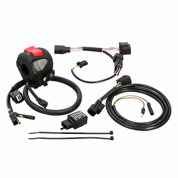 楽天市場】キタコ 756-1470100 Lハンドルスイッチ ハザード機能