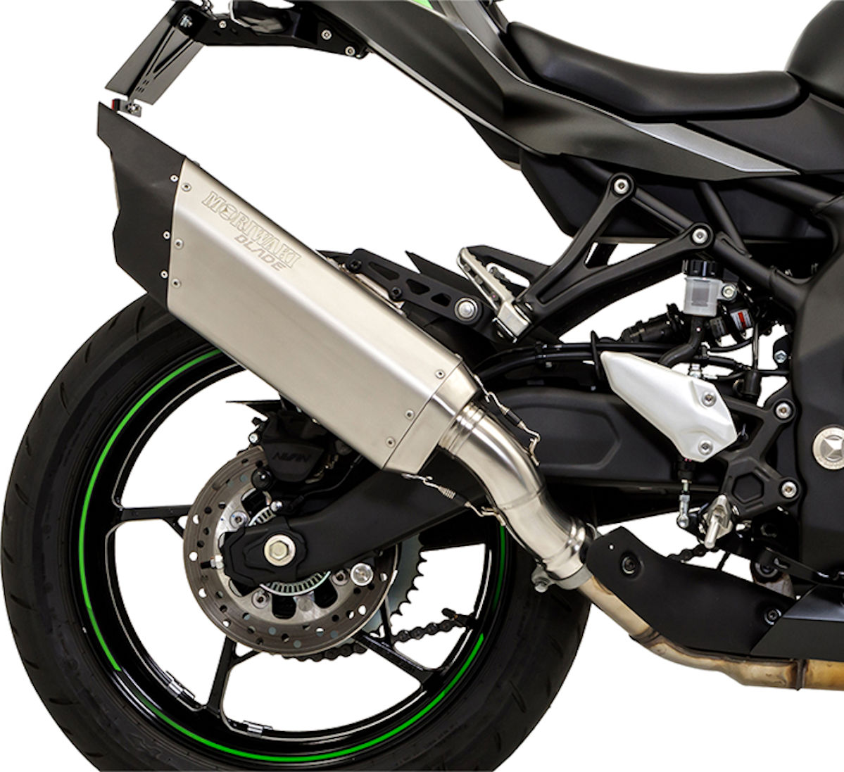 モリワキ MORIWAKI 01810-FJ262-00 Slip-On Exhaust BLADE スリップオン ブレードマフラー Ninja ZX-4R 23年～ 8BL-ZX400P