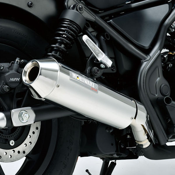 モリワキ MORIWAKI 01810-HL1P6-10 スリップオンマフラー NEO CLASSIC ステンレス HONDA REBEL250 レブル 2017年～2020年
