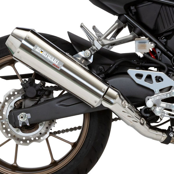 楽天市場】モリワキ MORIWAKI 01810-HR1V4-00 スリップオンマフラー