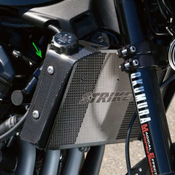 楽天市場】【ストライカー】 ラジエターサイドシュラウド カーボン