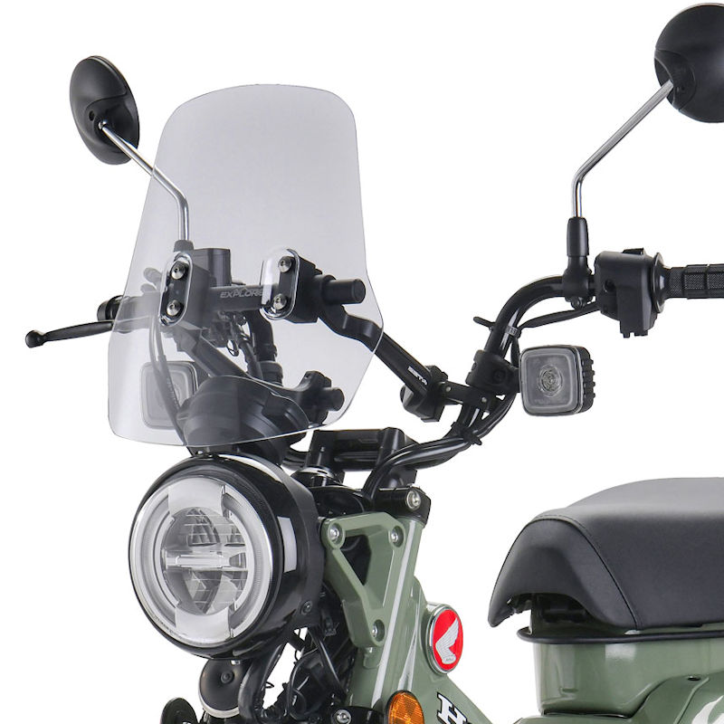スーパーカブ110 ミドルスクリーン SPC-13 SPC-13 ミドルスクリーン af（アフ 旭風防） 中国製 スーパー