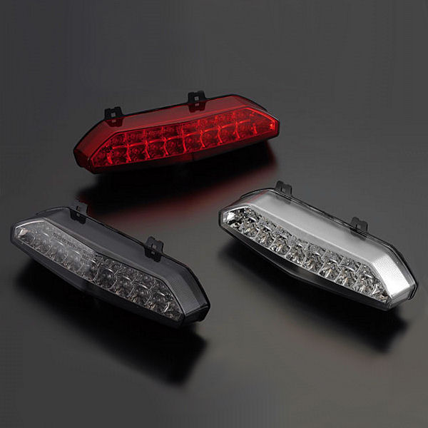 ポッシュ LEDテールランプユニット レッドレンズ カワサキ ZRX1200 DAEG 072090-90 072090-91 072090-92  激安な