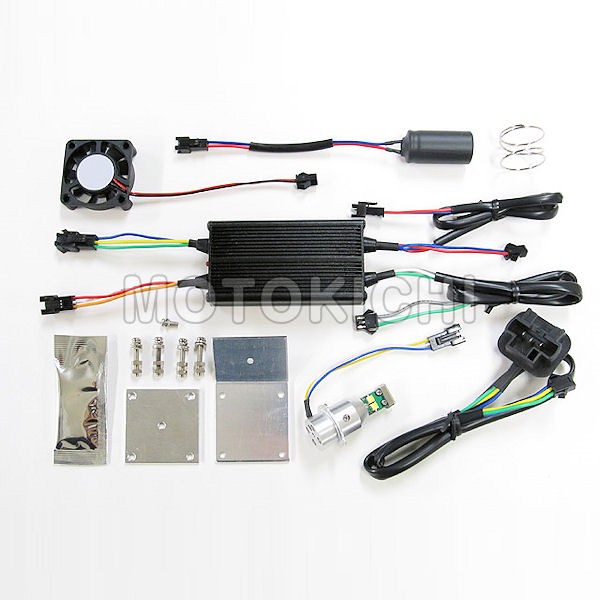 プロテック 65017 LB7-MA LEDヘッドライトバルブキット PH7（HS5ソケットタイプ）6000K 12V AC-DC兼用 30W/20W HONDA モンキー APE50 APE100