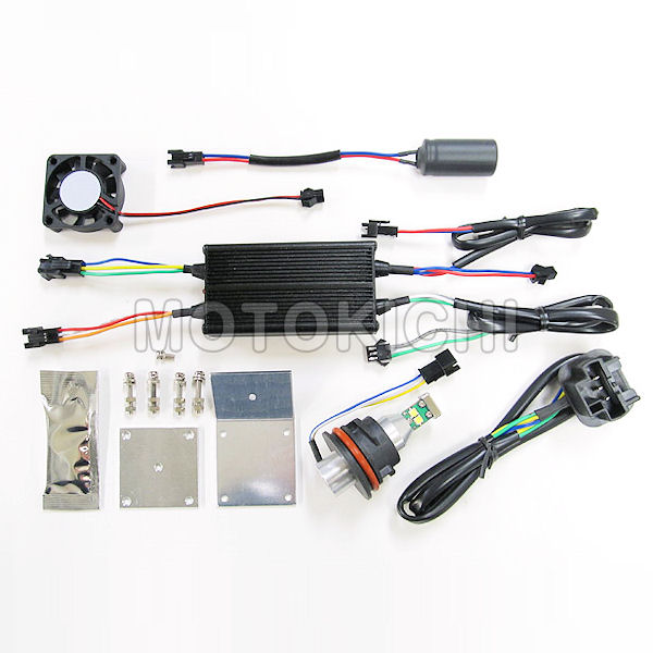 プロテック 65014 LB11-M LEDヘッドライトバルブキット PH11 6000K 12V AC-DC兼用 30W/20W SUZUKI アドレスV125S スペイシー LEAD100 DIO｜モトキチ