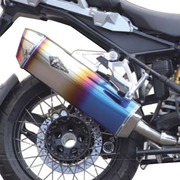 アールズギア RB10-01RT ワイバンリアルスペック シングル チタン BMW R1200GS GS-ADV 2BL-R12NA｜モトキチ