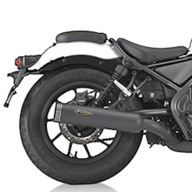 アールズギア r's gear MH55-03CB ワイバンクラシック スリップオン マフラー ブラックエディション Rebel 250 ’23~|モトキチ