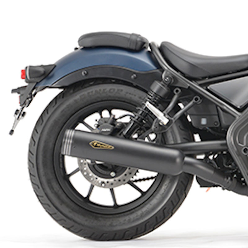 アールズギア r's gear MH56-03CB ワイバンクラシック スリップオン マフラー ブラックエディション Rebel 500