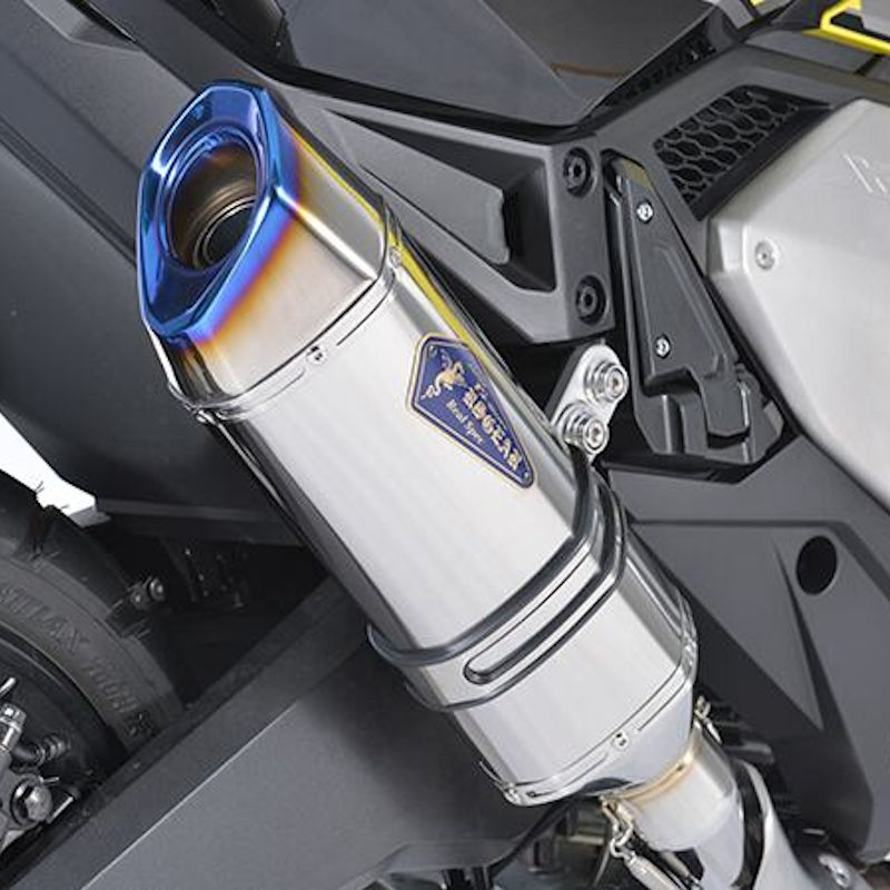 アールズギア RH61-T3ST リアルスペック スリップオンマフラー チタンポリッシュ X-ADV('25～)