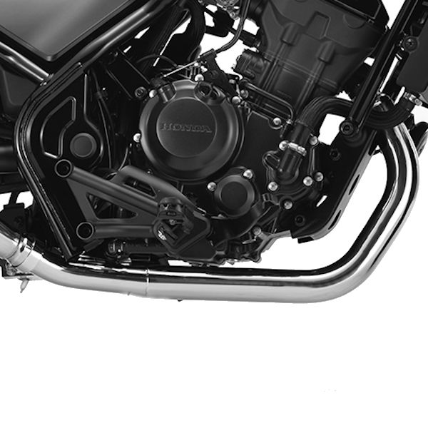 r'sギア アールズギア WH29-EXCP 50Φ エキゾーストパイプ ワイバンクラシック ステンポリッシュ HONDA REBEL250