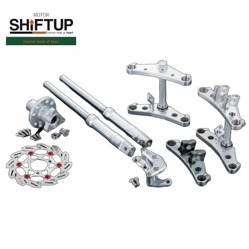 モンキー　ゴリラ　SHIFT UP ヘッドライトステー27パイ　左右セット メーカー在庫あり】 205127 シフトアップ ヘッドライトステー 27P