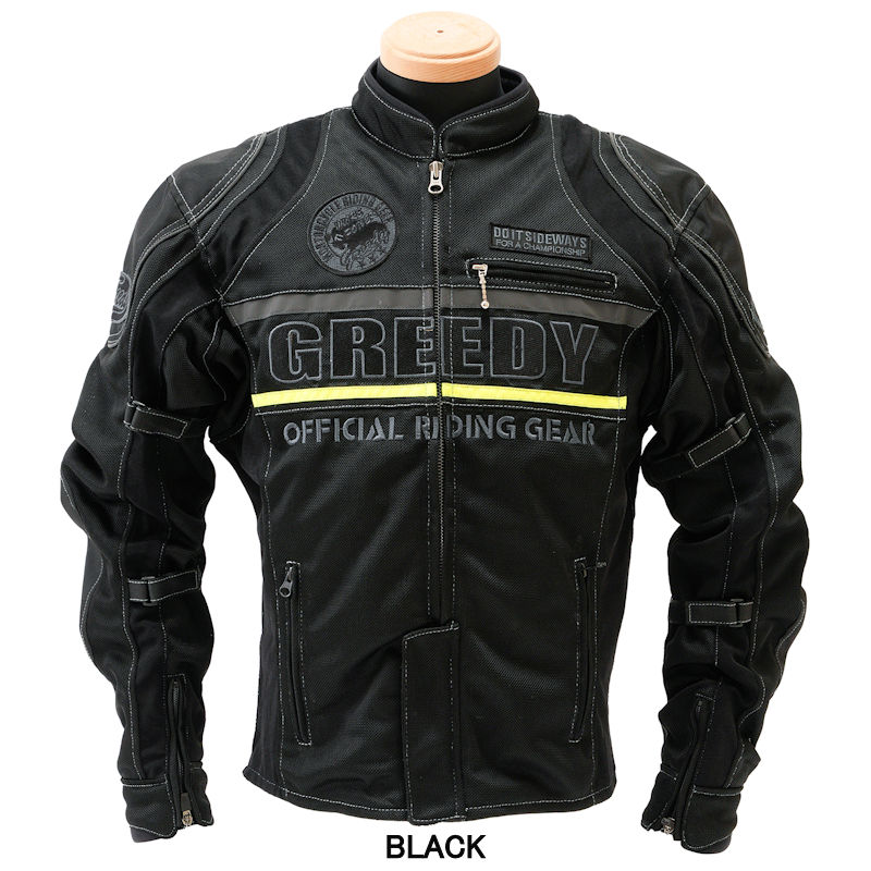 バイクジャケット　Mサイズ ファントムエアフォームメッシュジャケット(M ブラック