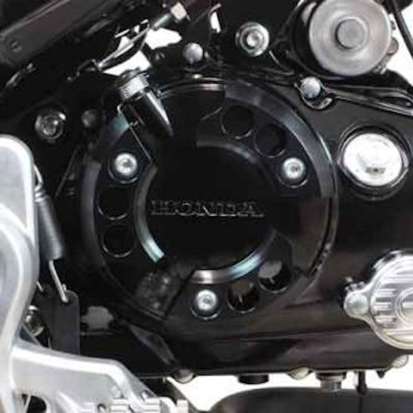 SP武川 タケガワ 02-01-0265 R.クランクケースカバープロテクター ブラック GROM モンキー125 DAX125 スーパーカブC125