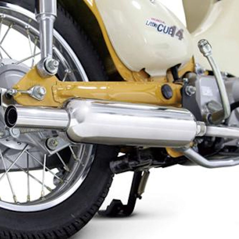 スーパーカブ90　武川　キャプトンマフラー　HA02 SP武川（タケガワ）P-SHOOTER キャブトンマフラー スーパーカブ