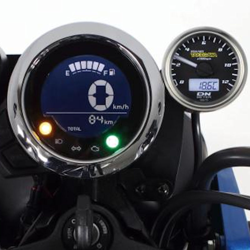 タケガワ TAKEGAWA 05-05-0124 Φ48スモールDNタコメーター 12500RPM ホンダ ダックス125 DAX125 JB04 JB06
