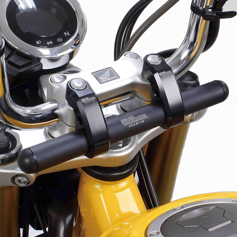 SP武川 Takegawa 08-01-0153 ハンドルガード ブラック ホンダ CT125 ハンターカブ モンキー125 DAX125｜モトキチ