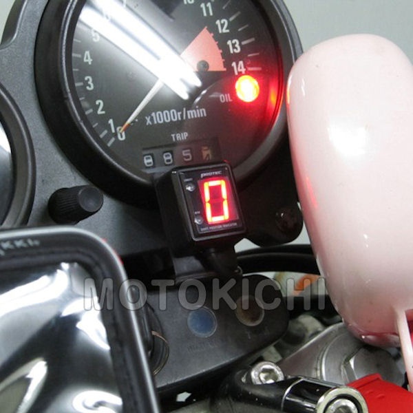 プロテック SPI-K43 シフトポジションインジケーター (No.11362) ゼファー400 [ZR400C '89～'90 【KAWASAKI】