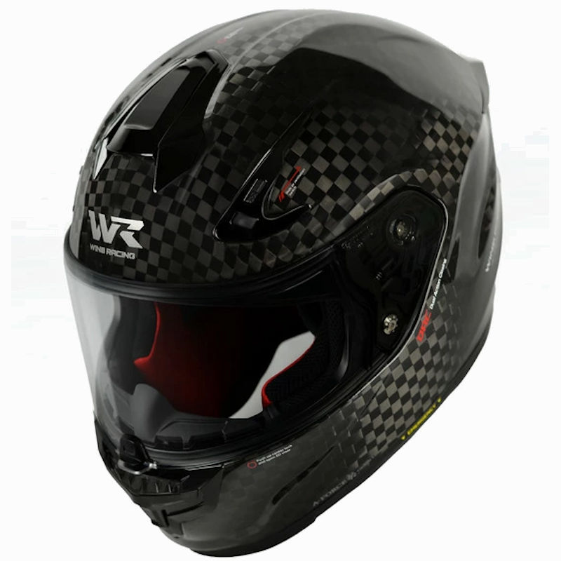【4月上旬発売/予約受付中】WINS A-FORCE RR 12K ドライカーボン フルフェイスヘルメット MFJ公認 ウインズレーシング