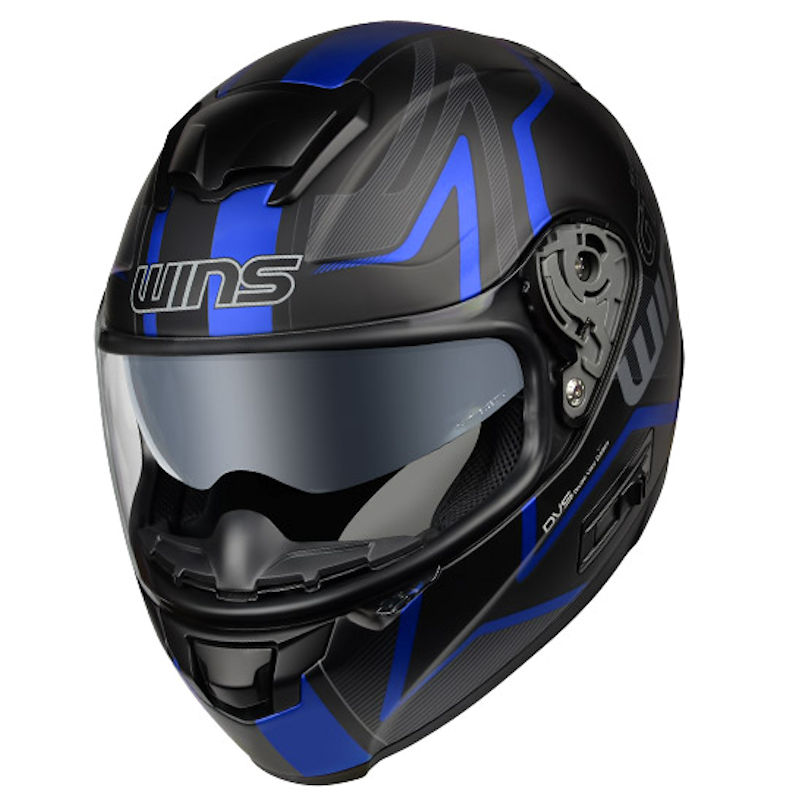 WINS FF-COMFORT GTZ マットブラック×ブルー フルフェイスヘルメット 17,710円