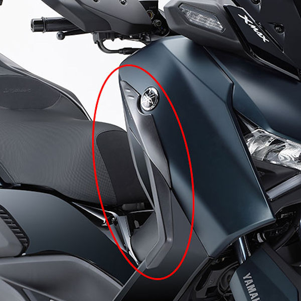 YAMAHA Q5KYSK145T01 サイドプロテクター XMAX 23年～ 8BK-SG70J