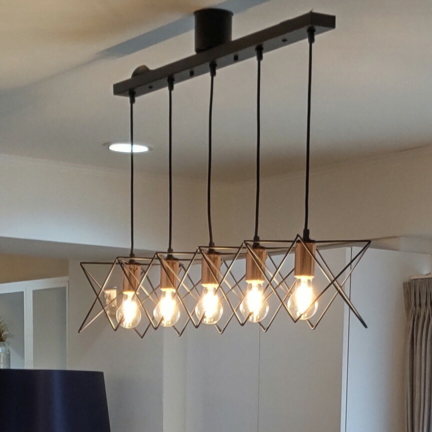 楽天市場】シャンデリア 8灯 GCH001-8SD LEDランプ コード収納可能 白