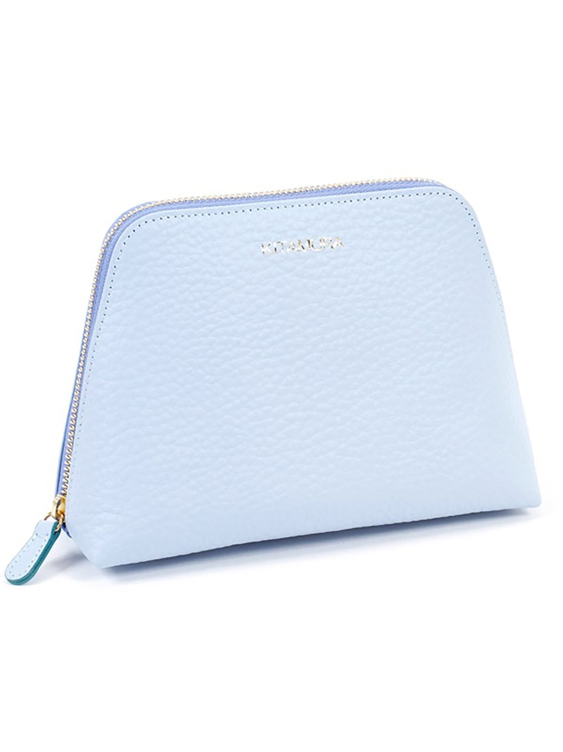 Kitamura ケース ネイビー Kitamura - キタムラ コインケース シロイルカ レザー バイ