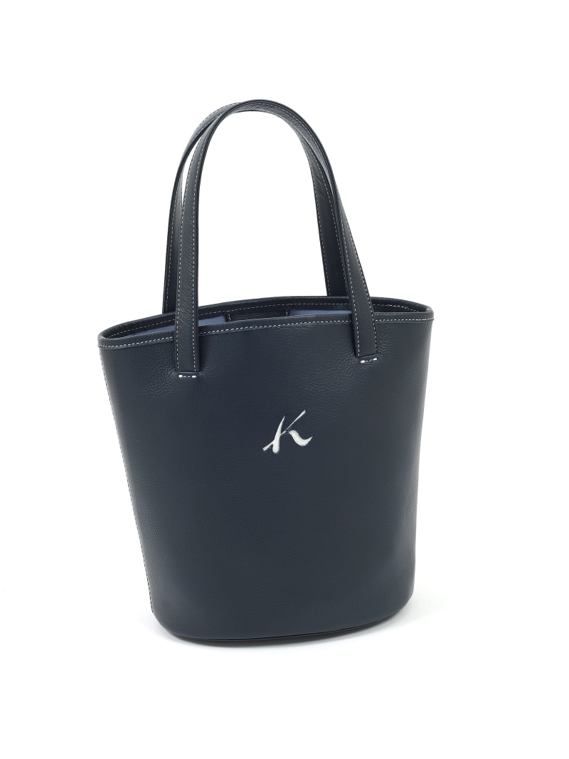 ハンドバッグ Y-1350 Kitamura キタムラ バッグ ハンドバッグ ネイビー ブラウン【送料無料】[ Fashion]｜Ｋｉｔａｍｕｒａ