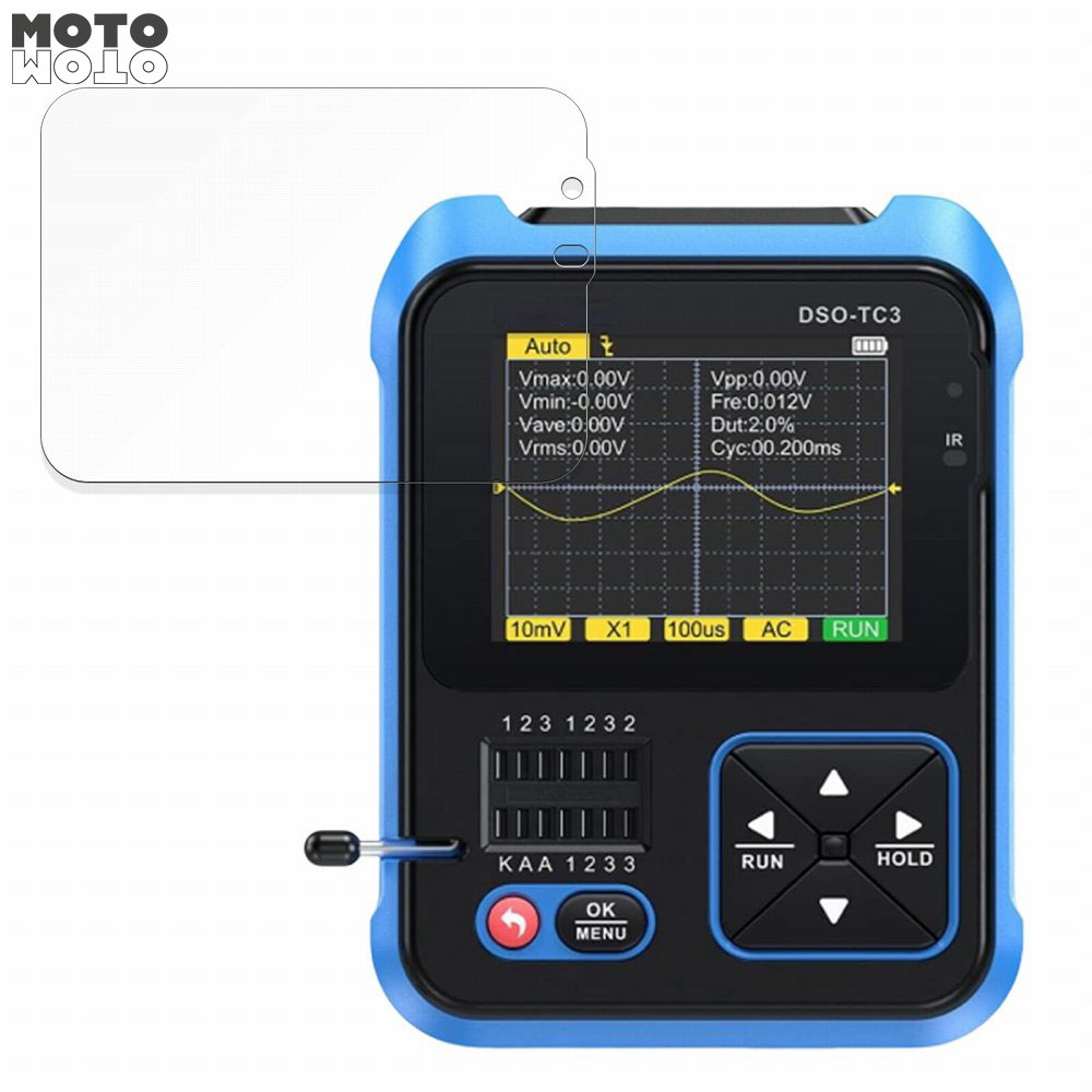 【楽天市場】保護フィルム FNIRSI 3 in 1 オシロスコープ DSOTC3 向けの フィルム 曲面対応 光沢仕様 日本製：モット