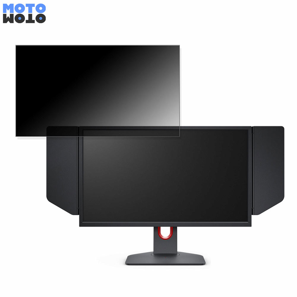 BenQ ZOWIE XL2546K 向けの 24.5インチ 16:9 覗き見防止 プライバシーフィルター ブルーライトカット 保護フィルム アンチグレア タブ・粘着シール式