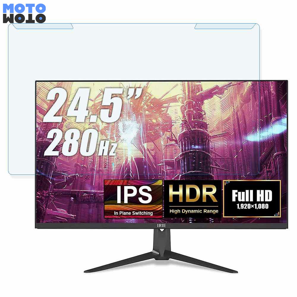 取り外し簡単 FFF SMART LIFE CONNECTED FFF-LD25G2-CAT 24.5インチ 16:9 向けの ブルーライトカット フィルター アンチグレア 液晶保護 プロテクター