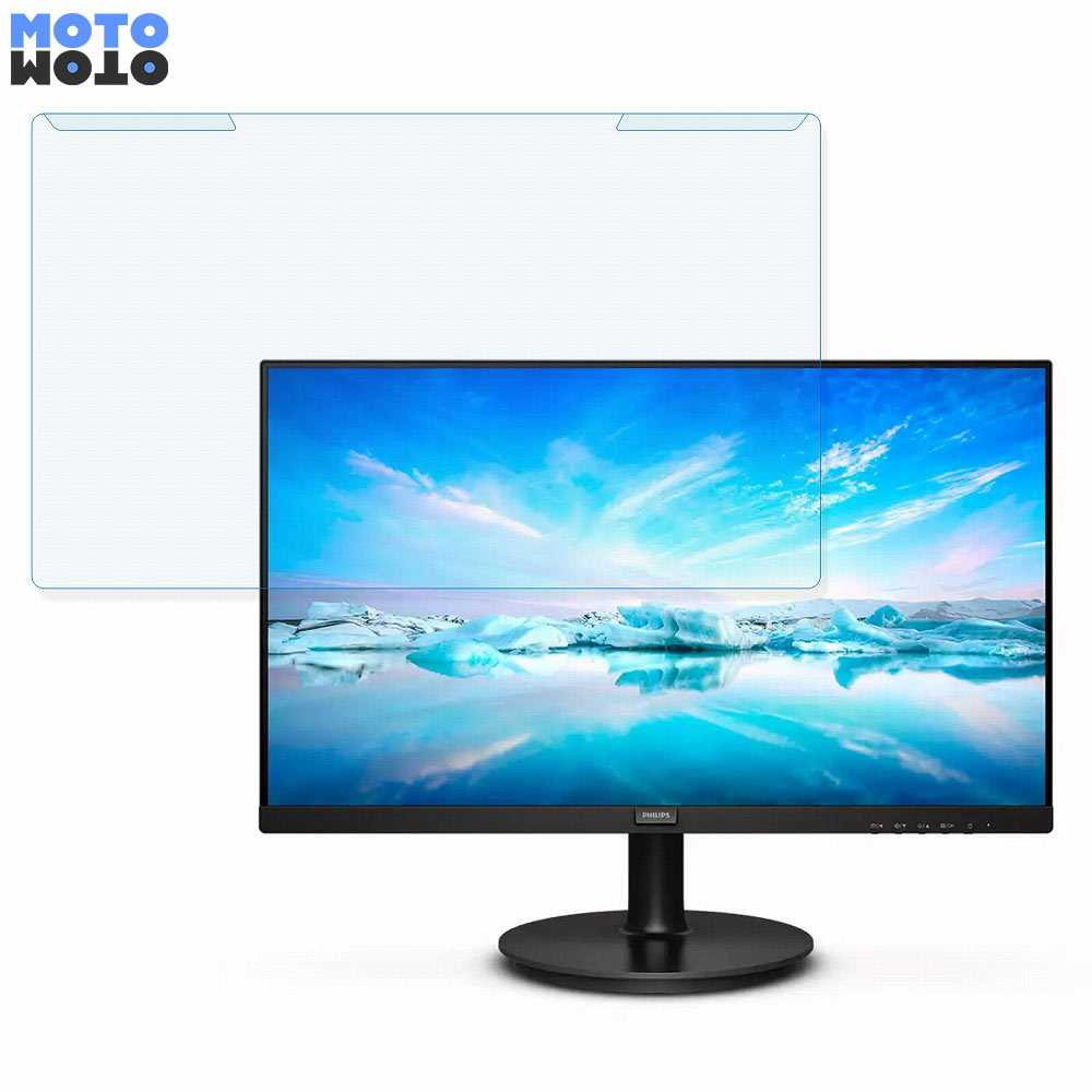 取り外し簡単 PHILIPS 271V8L/11 27インチ 16:9 向けの ブルーライトカット フィルター アンチグレア 液晶保護 プロテクター