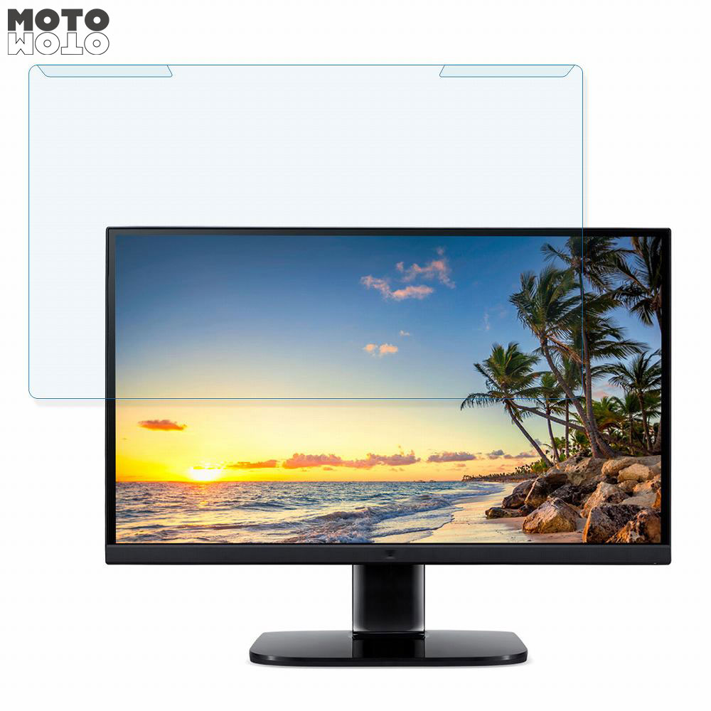 【ポイント2倍】 取り外し簡単 acer KB242YHbmix (KB2) 23.8インチ 16:9 向けの ブルーライトカット フィルター 光沢仕様 液晶保護 プロテクター